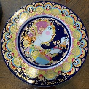 Bjorn Wiinblad porcelain limited edition plates